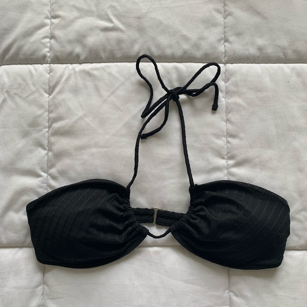 Abercrombie and Fitch Black Bikini Top